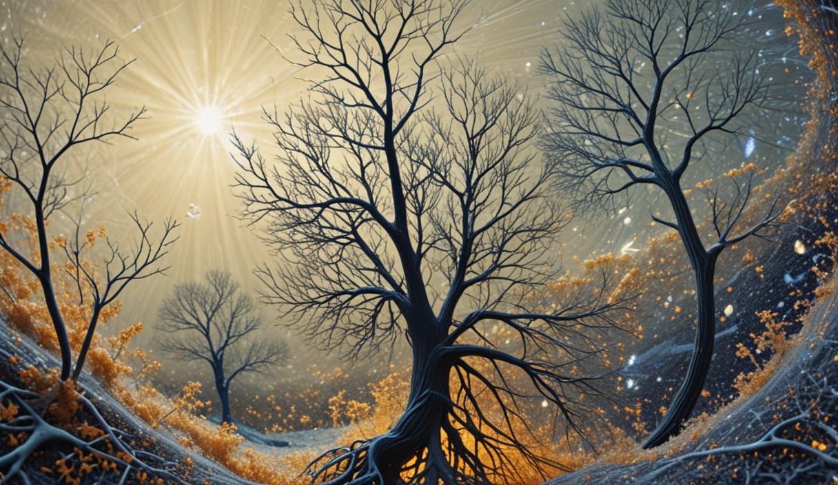 Neurological Landscape Illuminated by Distant Light