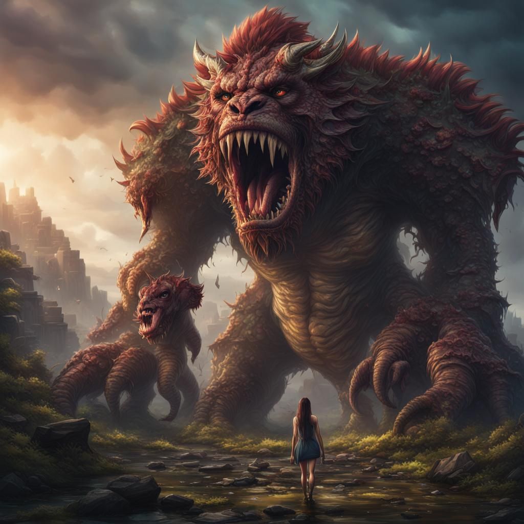 Monstrously Gorgeous Woman: 8k Resolution Photography