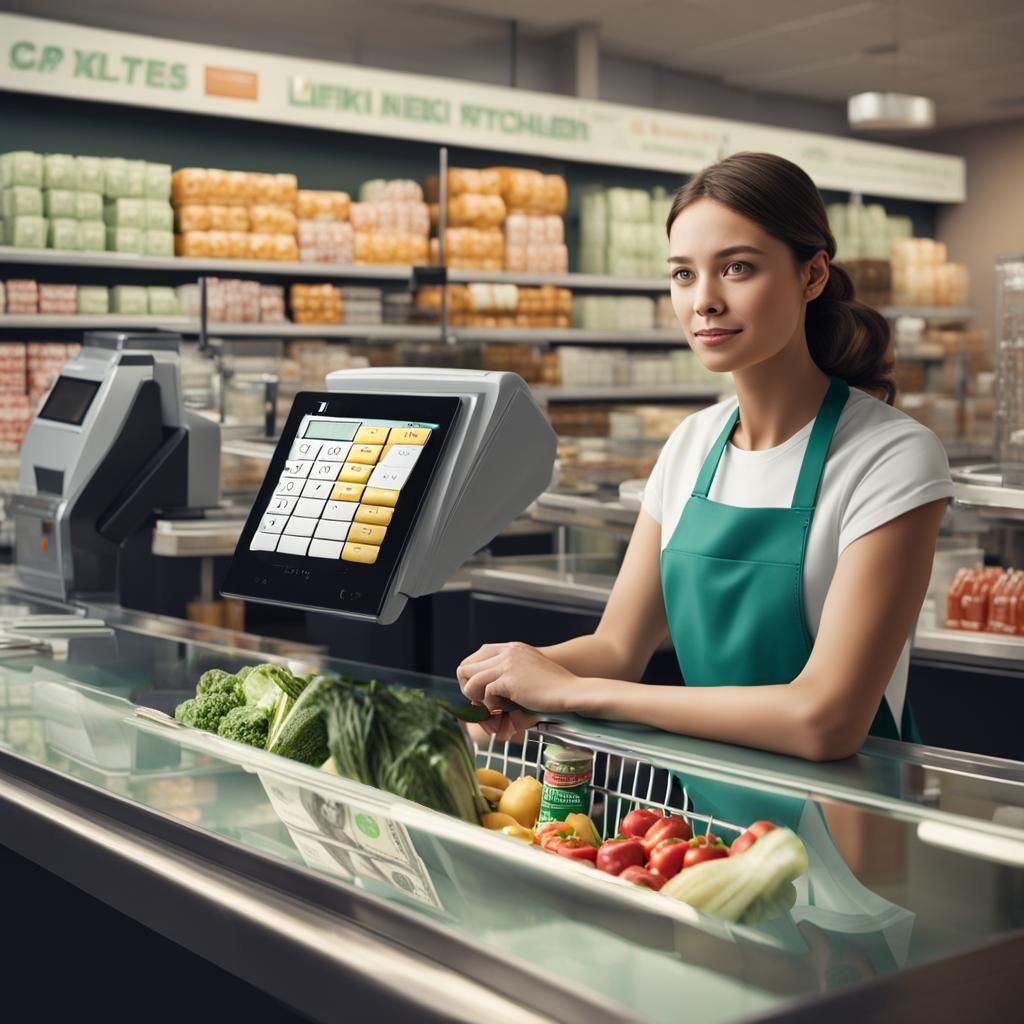 Cash Register Generated by AI