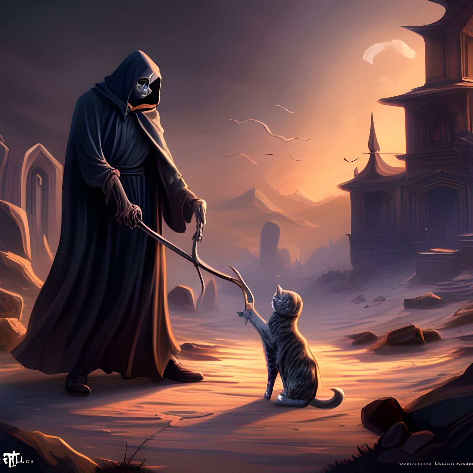 No Kitten, you do not need a scythe.