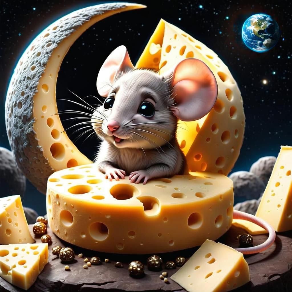 Moon confirmed as cheese!