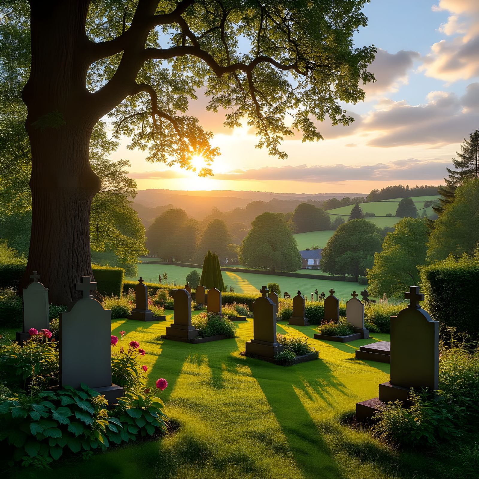 Picturesque Cemetery on Fife Estate