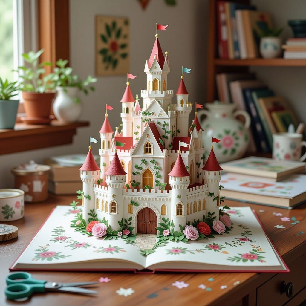 Enchanted Paper Castle: A Pop-Up Book Dream