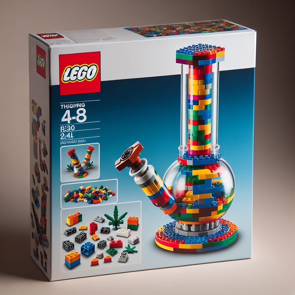 Unopened Lego Water Bong Kit
