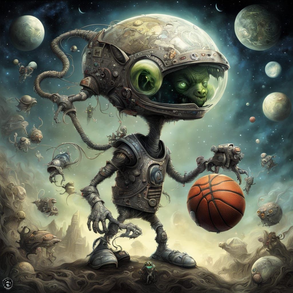 Galactic Hoop Dreams in Cosmic Arena
