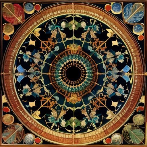 Photorealistic Nautilus Shell with Fibonacci Curves