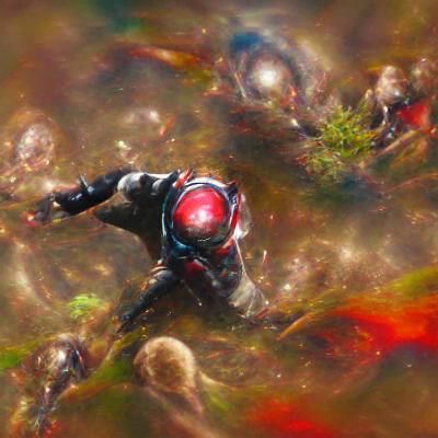 Menacing Alien Creature in Striking Detail