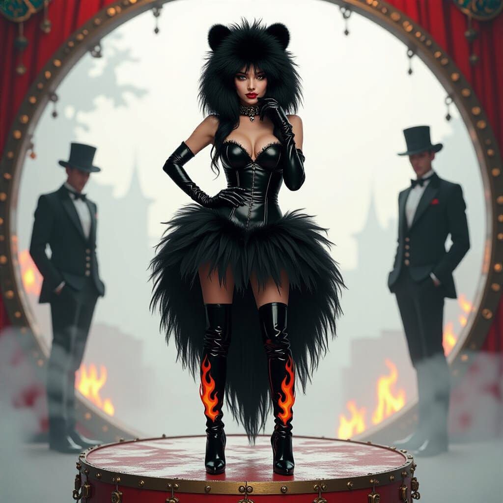 an evil furry ringmaster...