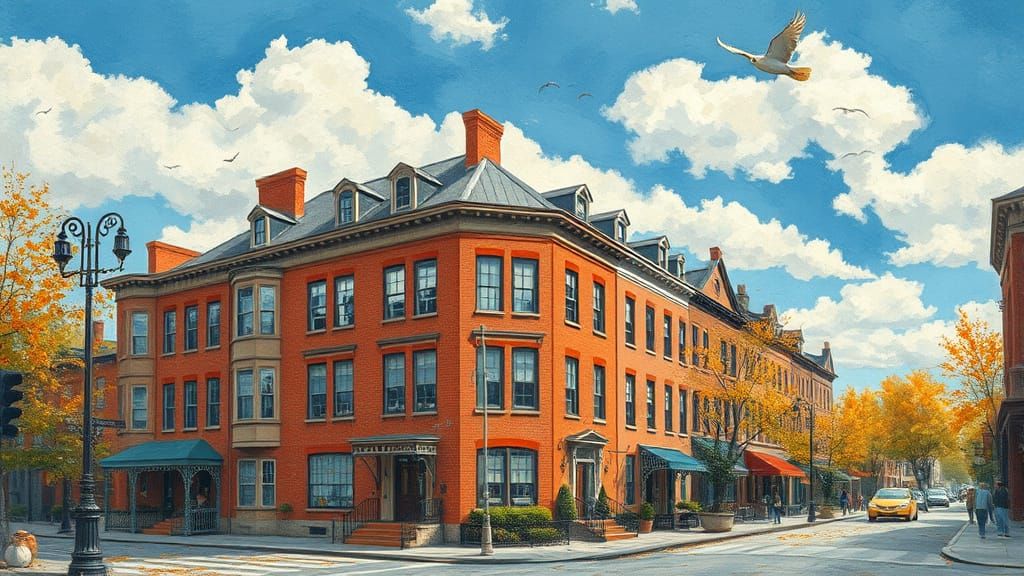 Charming Brick Townhouse on Autumn Street