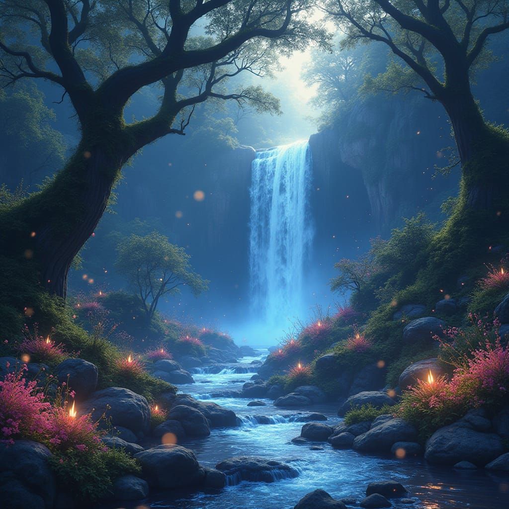 Whispers of an Enchanted Realm in Ethereal Hues