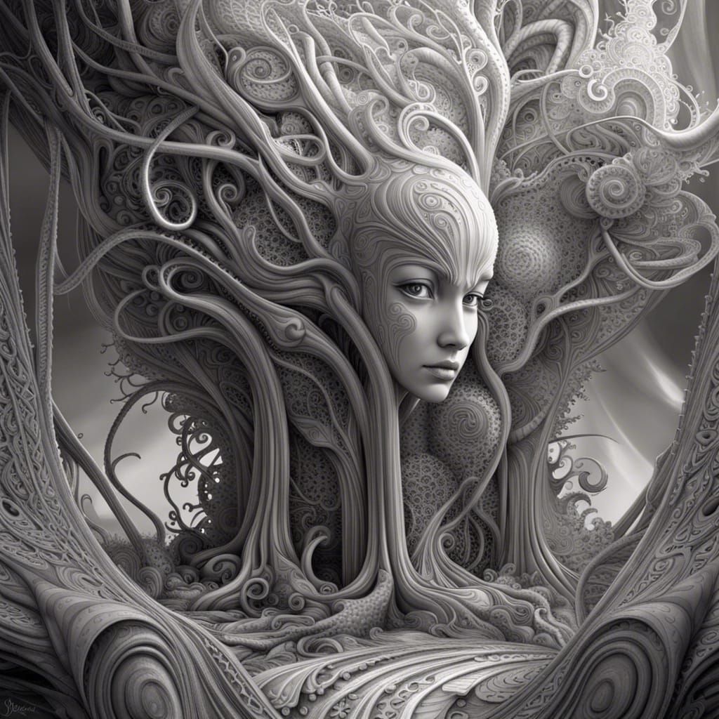 Surreal Soul Extractor: Sinister Fractal Artwork