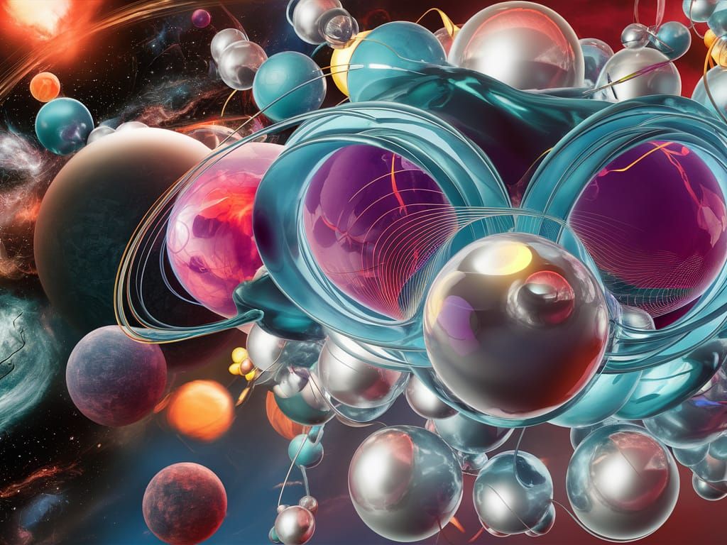 Cosmic Atomic Extremes in Detailed 3D Rendering