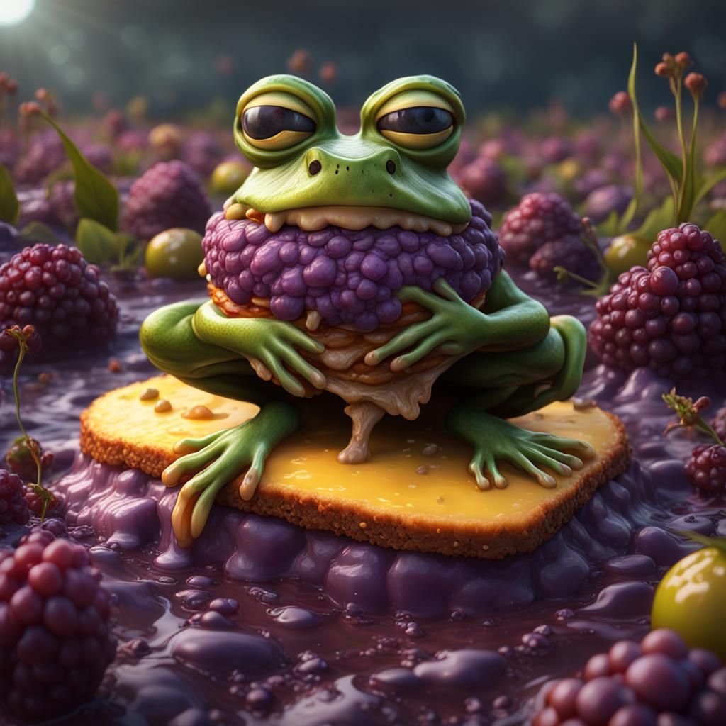 Frog Burger: A Dark Fantasy Masterpiece