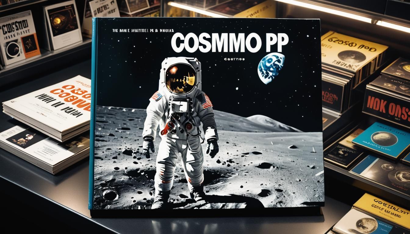 Album Cover: Cosmonaut on the Moon