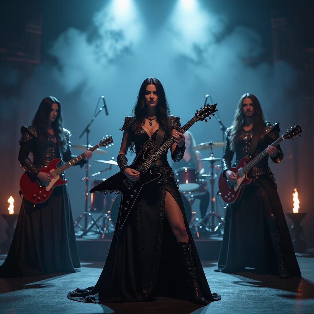 Melodic Metal Band "Embers of the Crown" Profile