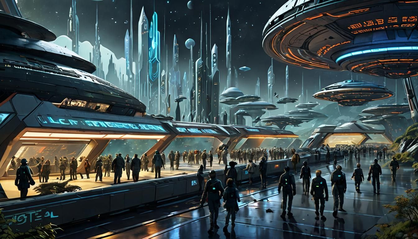 Nighttime At Teplan, Grakk Is An Alien City on Faznek 5