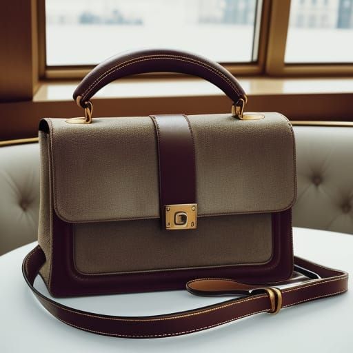 Vintage Hermès Kelly Bag on Velvet in Soft Natural Light