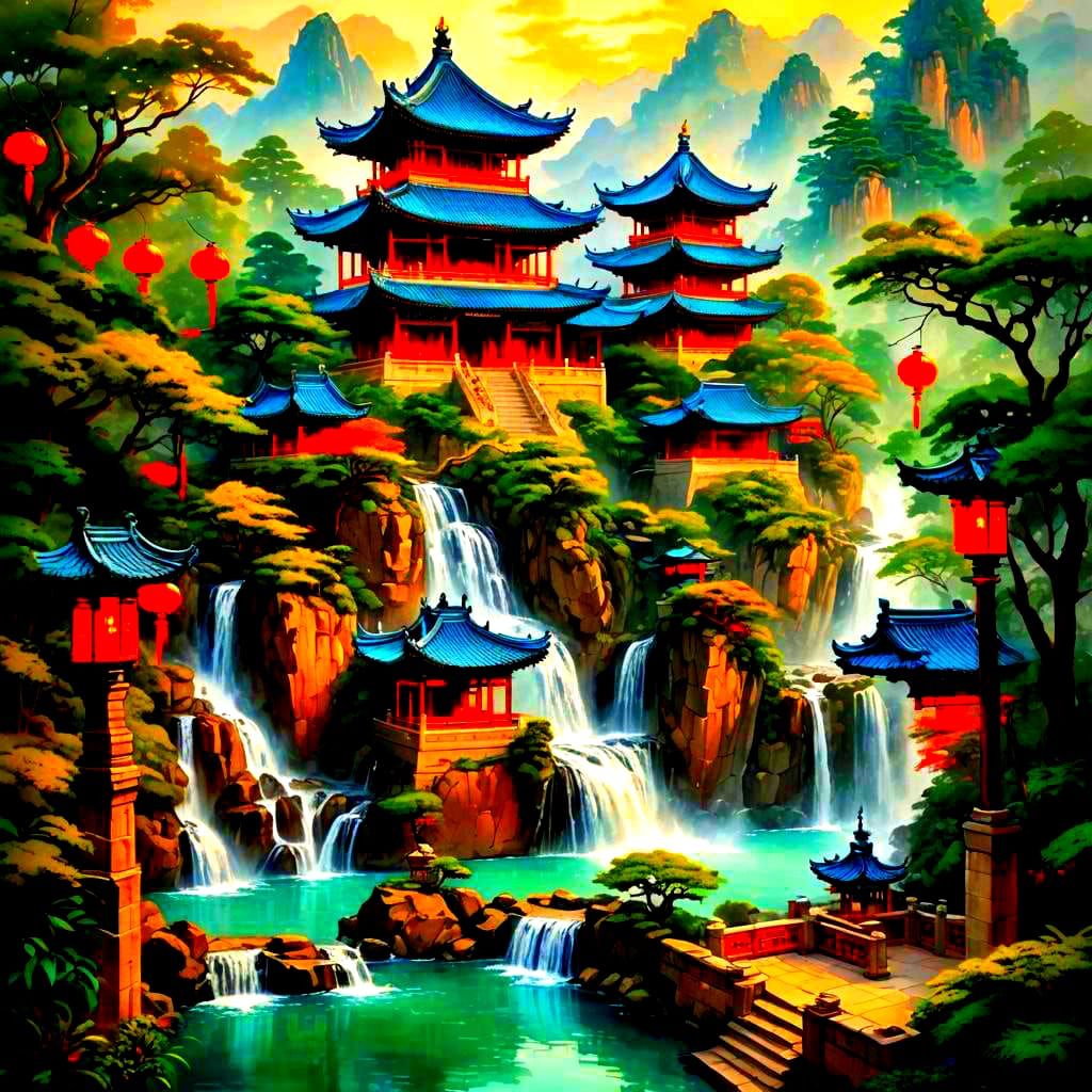 Classic Chinese Temple Architecture