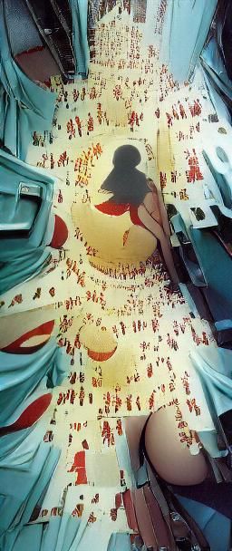 Surreal Sci-Fi Art in Satoshi Kon Style