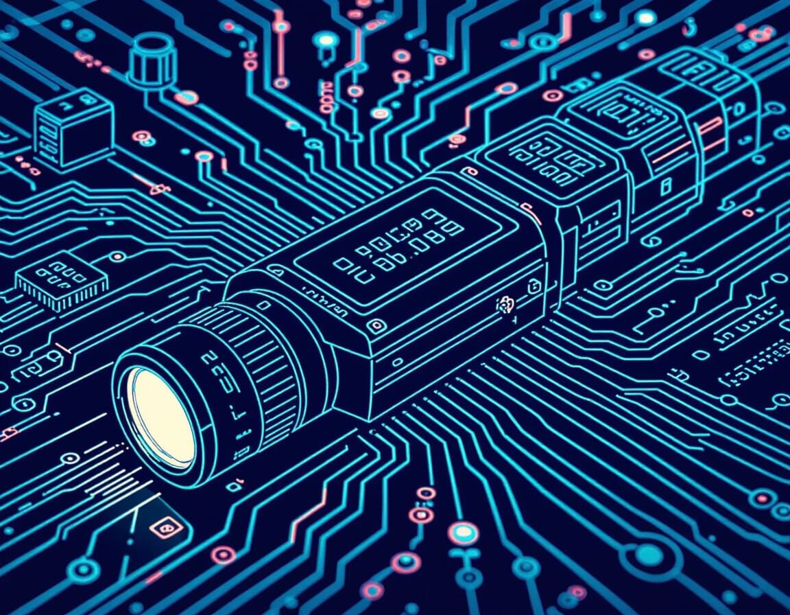 Advanced LED Flashlight Circuit Diagram Blueprint