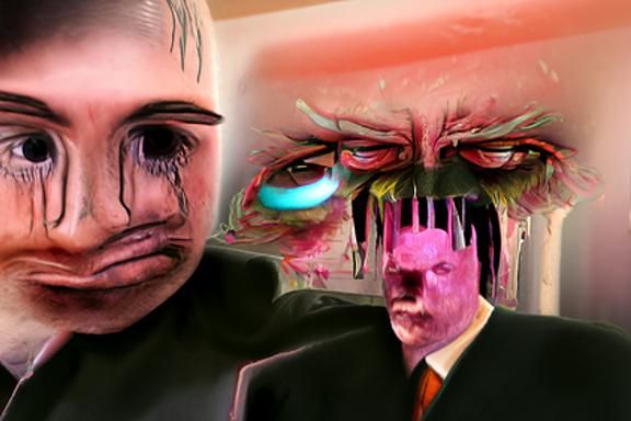 they look at you with disgust