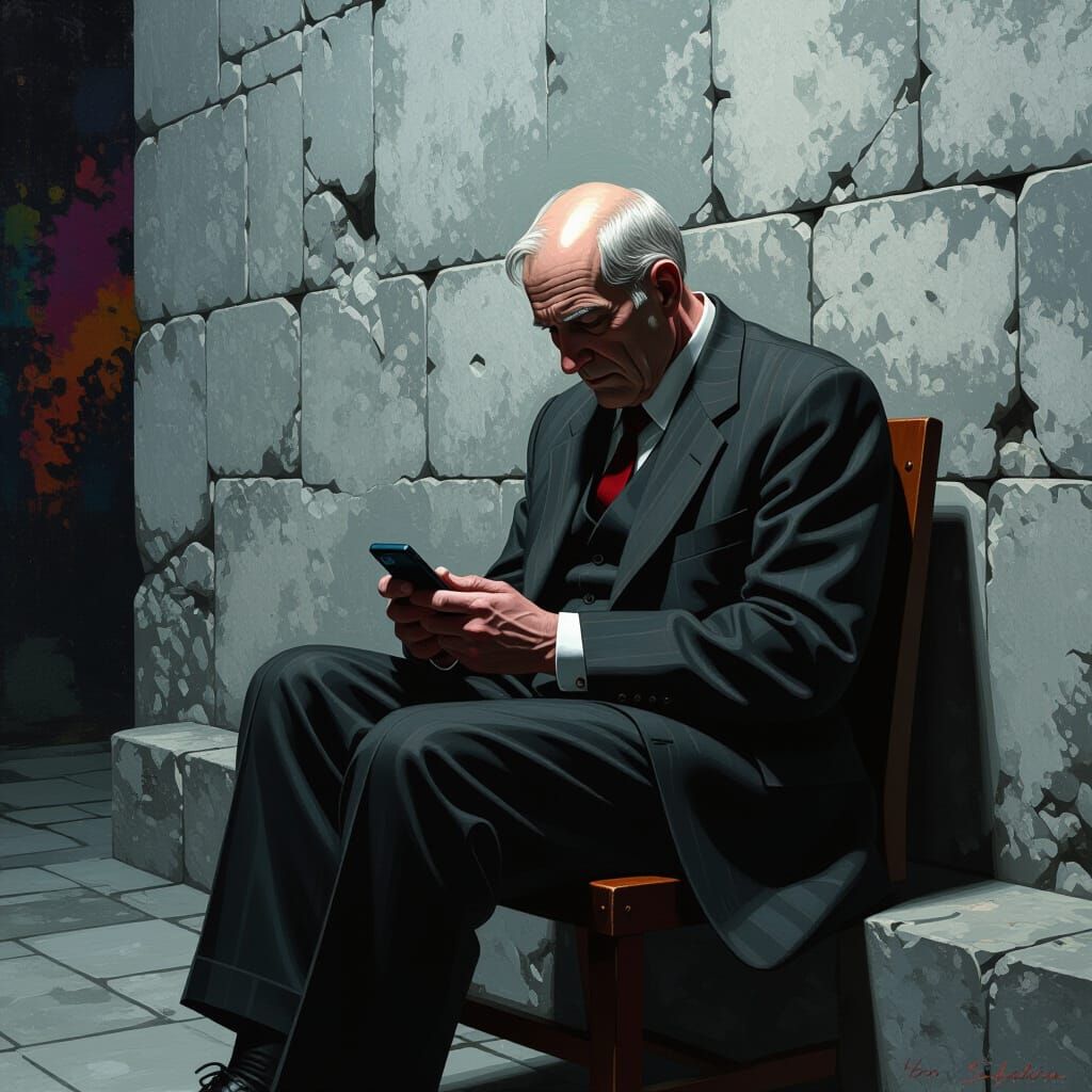 Solitude: An Old Man's Digital Connection