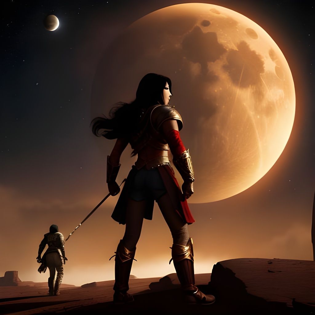 The Hurtling Moons of Barsoom