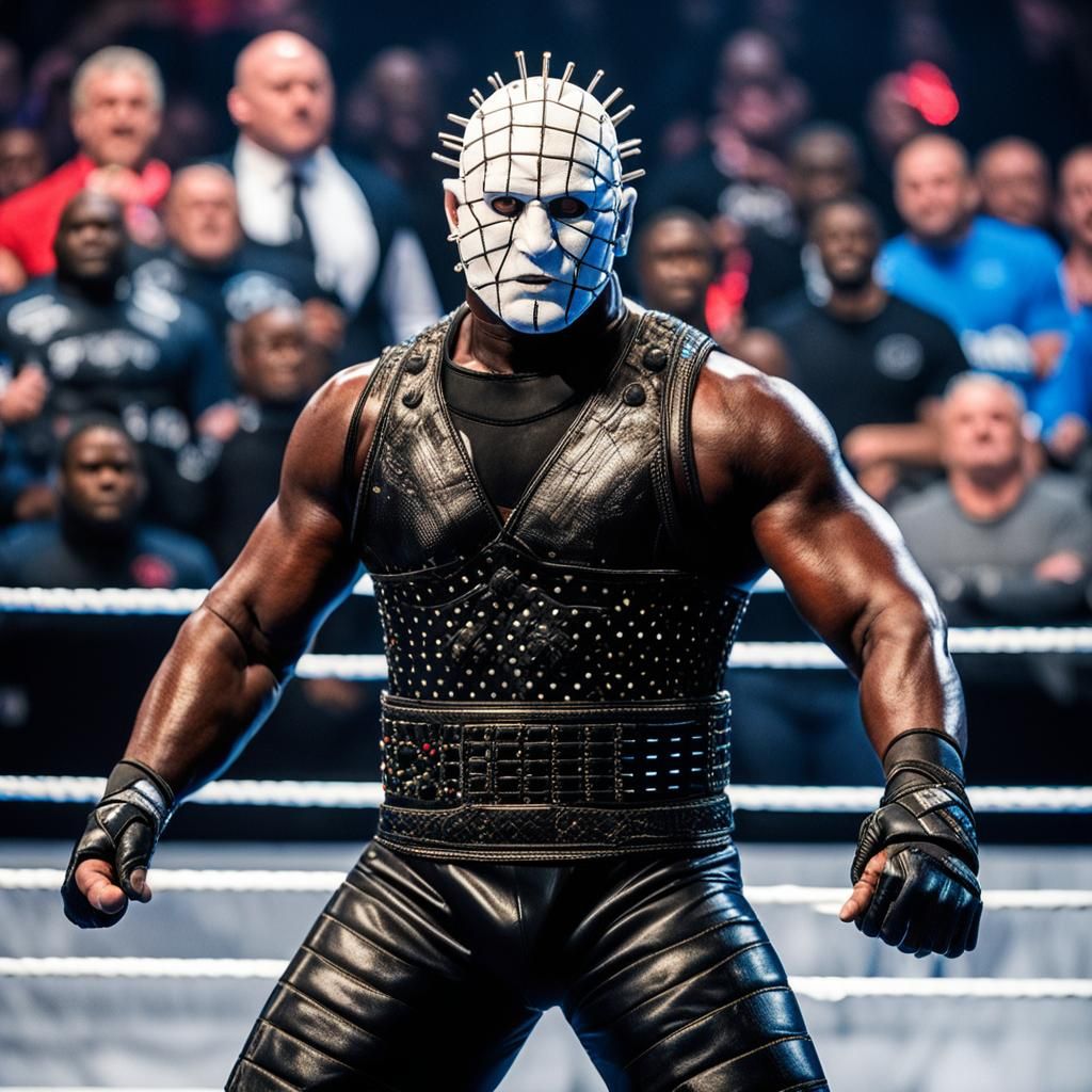 Pinhead as Wrestler Wins WWE Championship