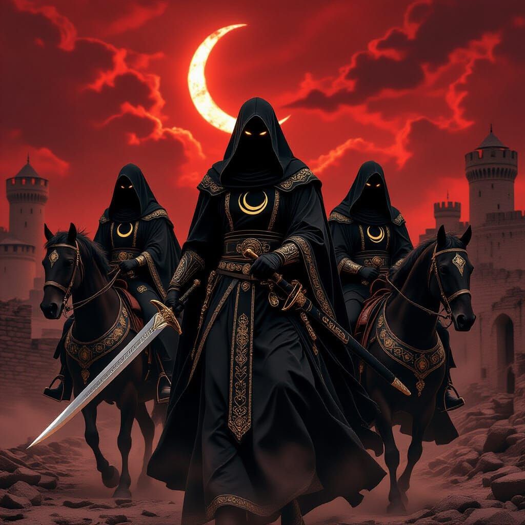 Nazgûl Reimagined in Ottoman Style