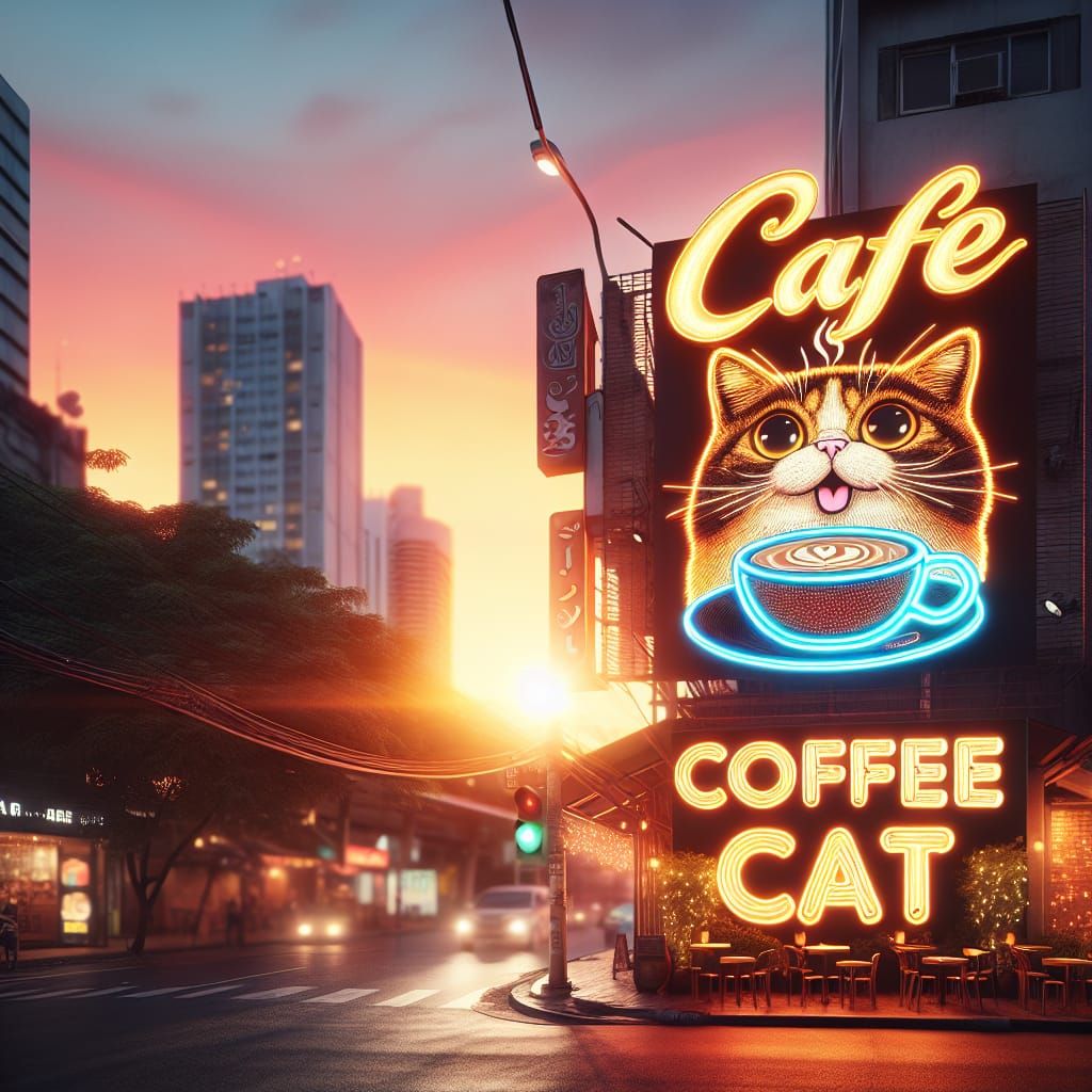 Welcome to the "Coffee Cat"!