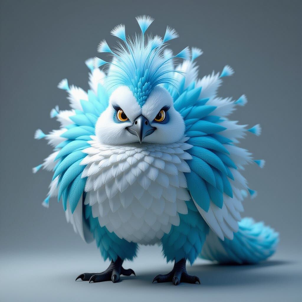 prehistoric light blue