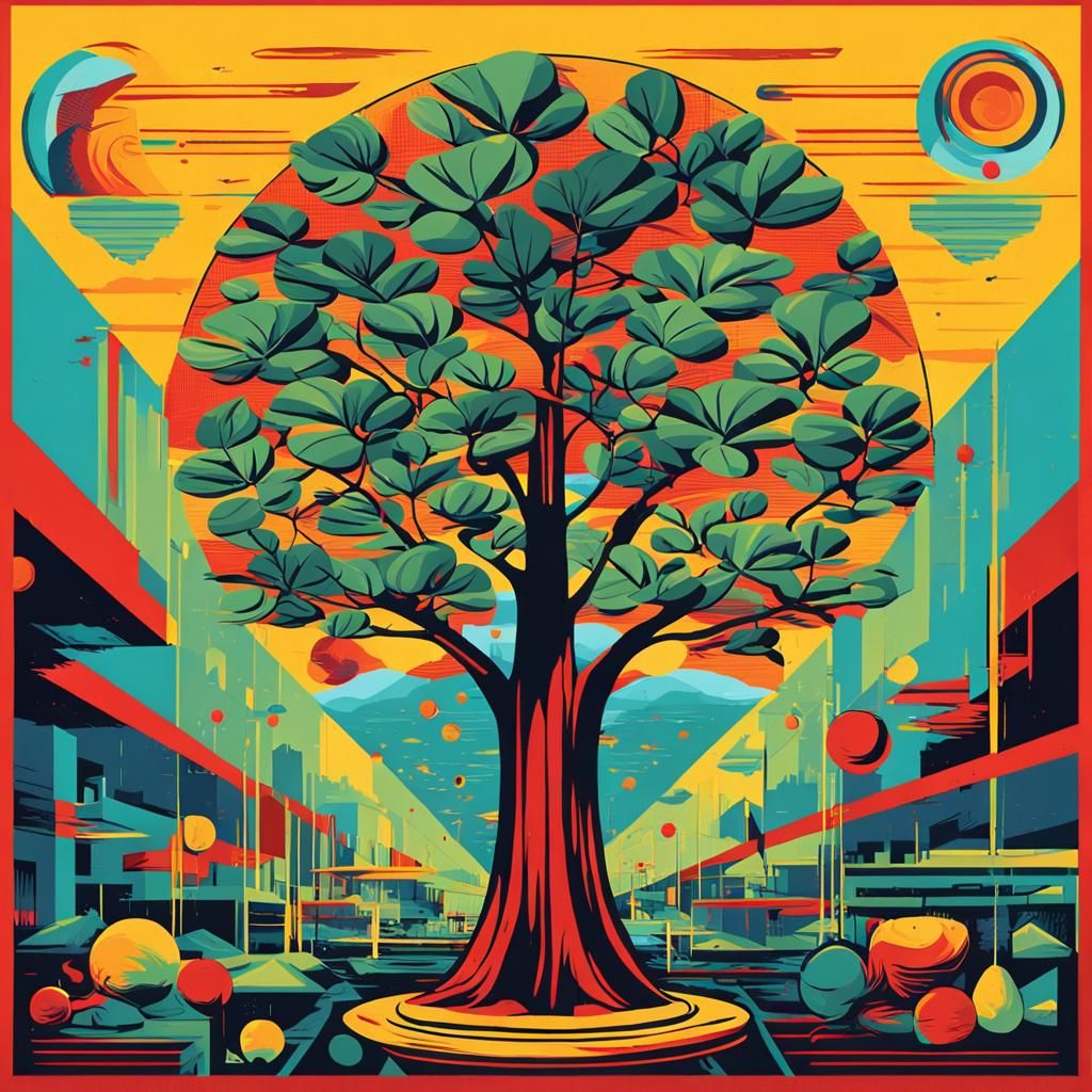 Ant's High Hopes: Pop Art Screen Print