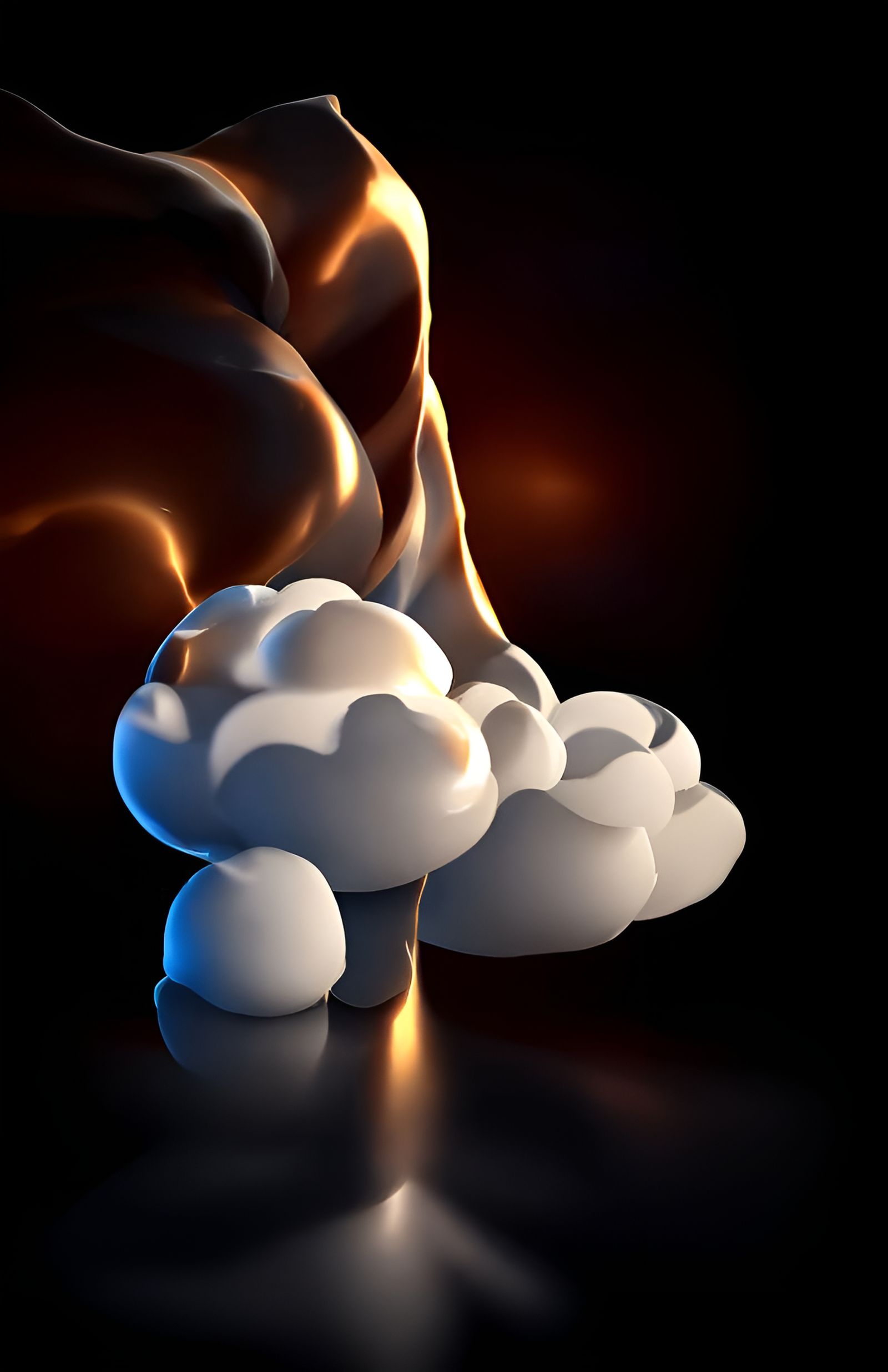 Glowing 3D Clouds with Volumetric Lighting