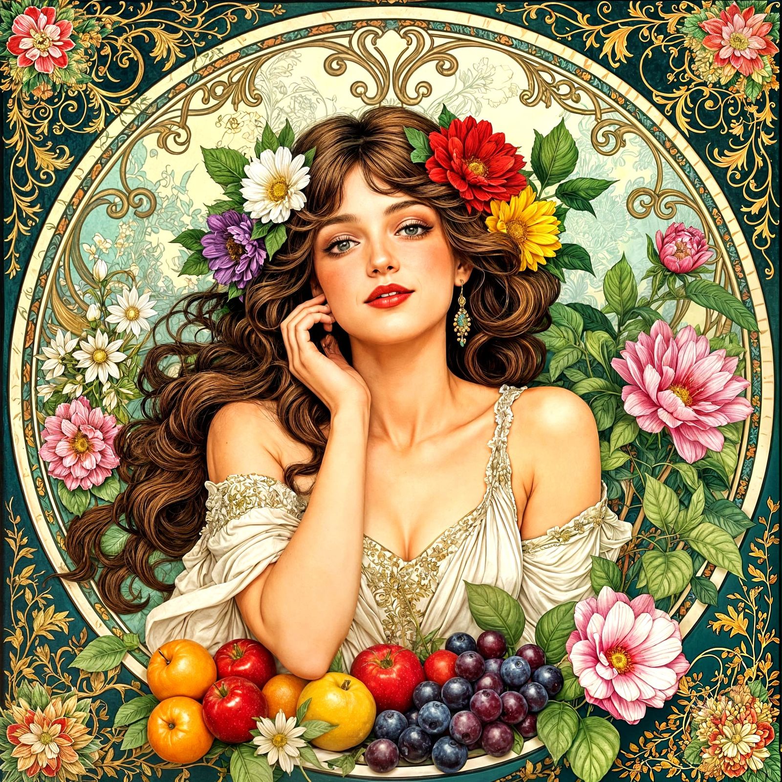 Visualizing Abundance: An AI-Generated Concept