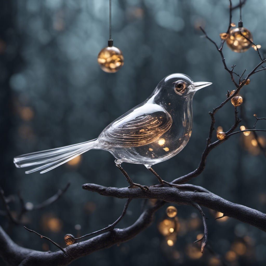 Brittle Bird on a Branch