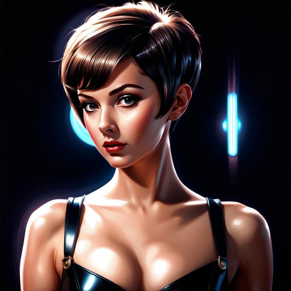 Pixie Cuts and Retro Flux