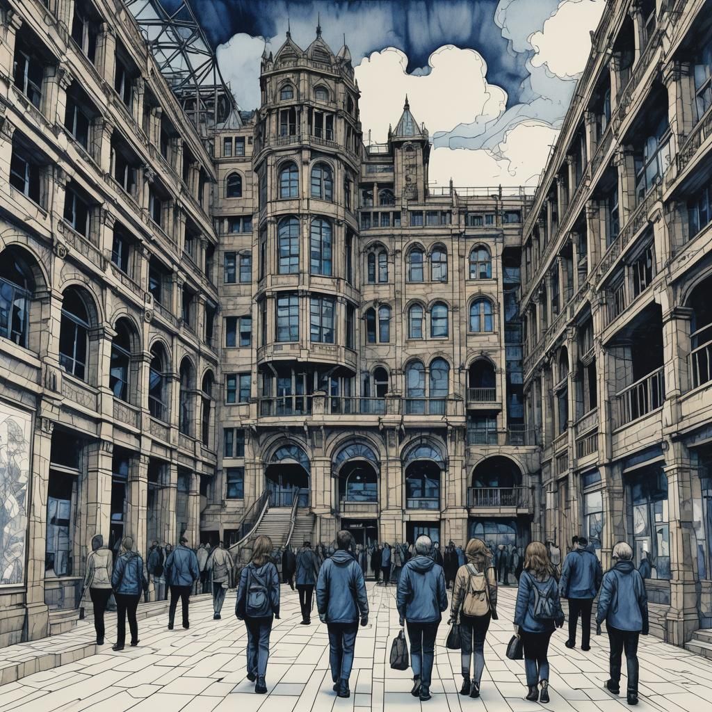 A trip to Belfast. Ben Bocquelet hypermodernism pre-raphaeli...