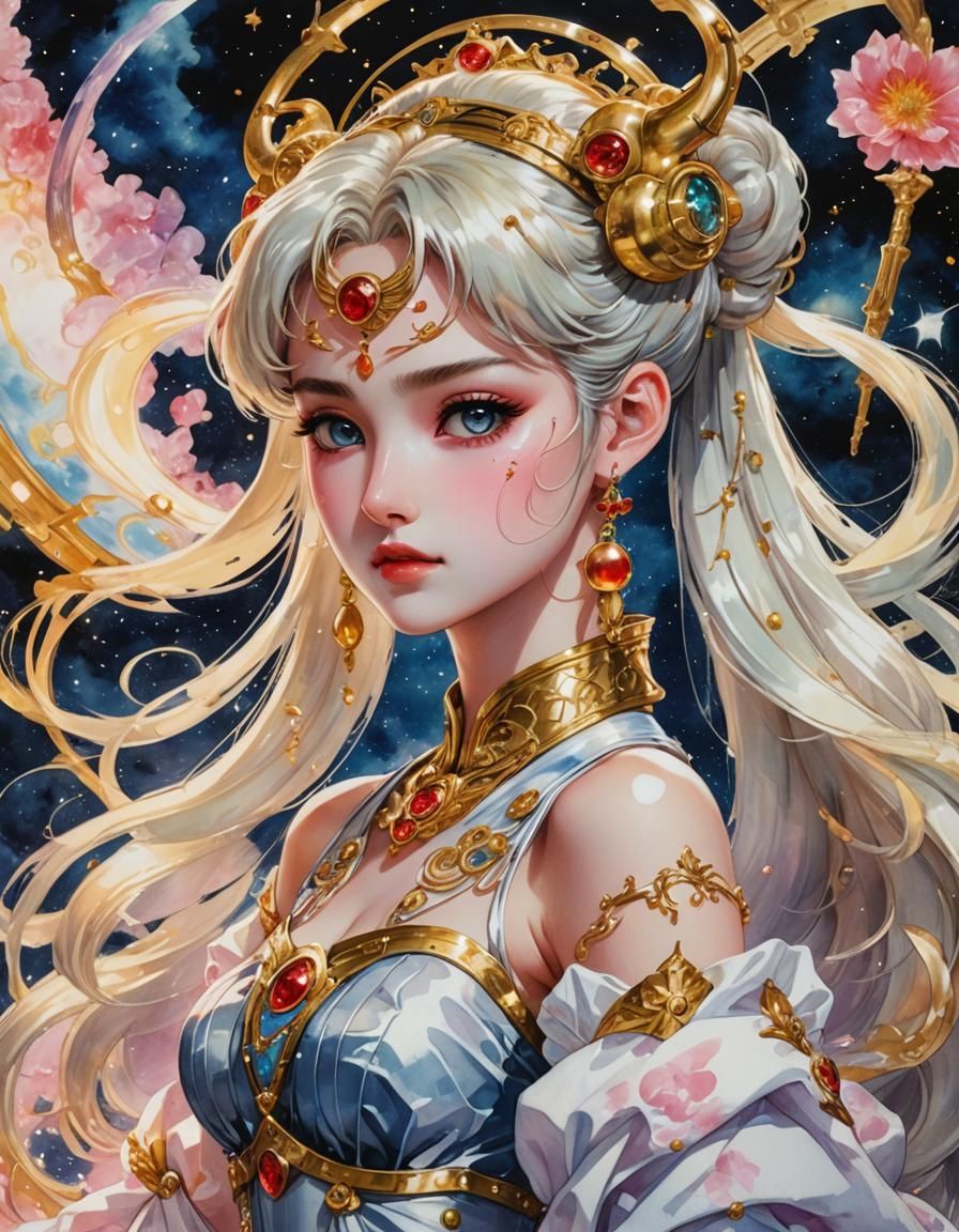 Sailor Moon as Princess Serenity