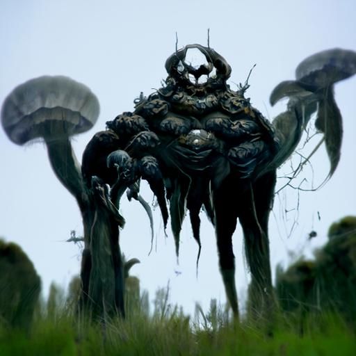 Sinister Massive Fungus Overlord Art