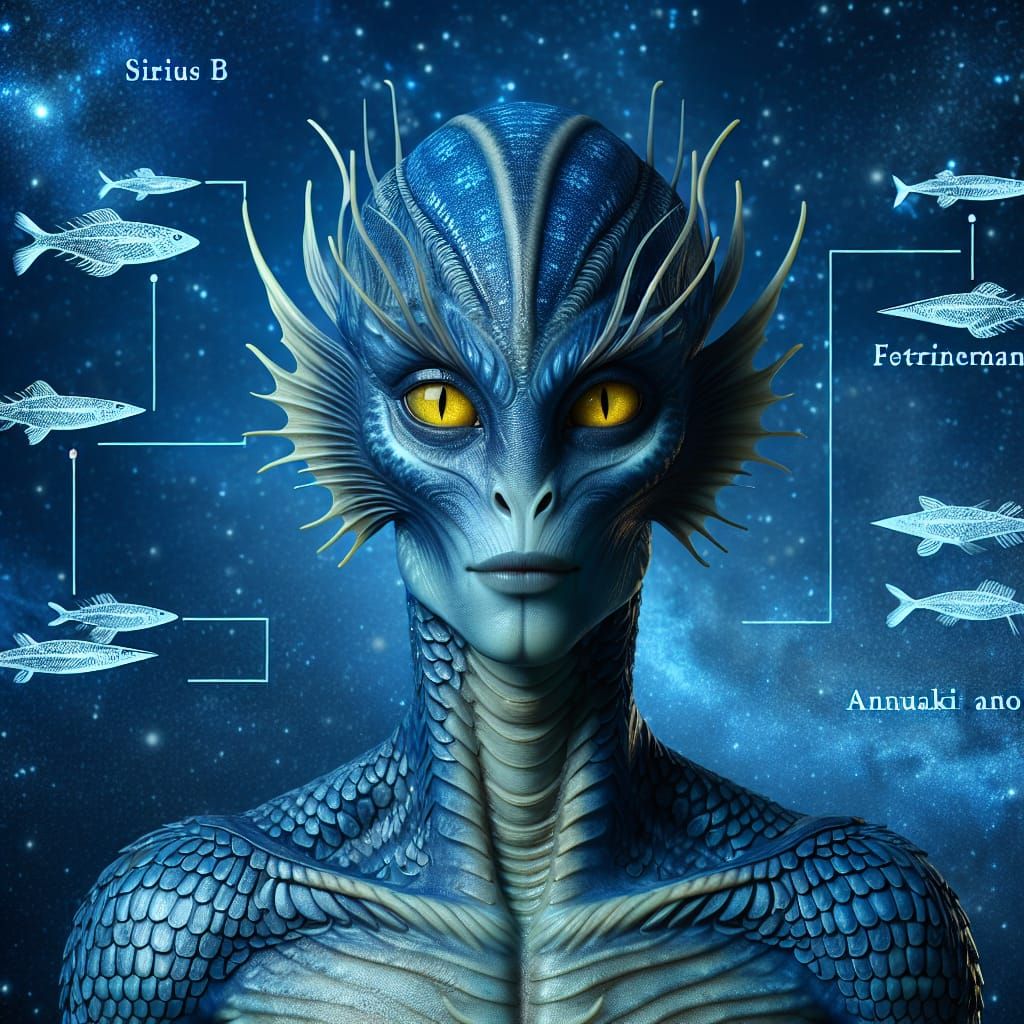 Sirius B Annunaki Nommo Starseed Extraterrestrial Creature