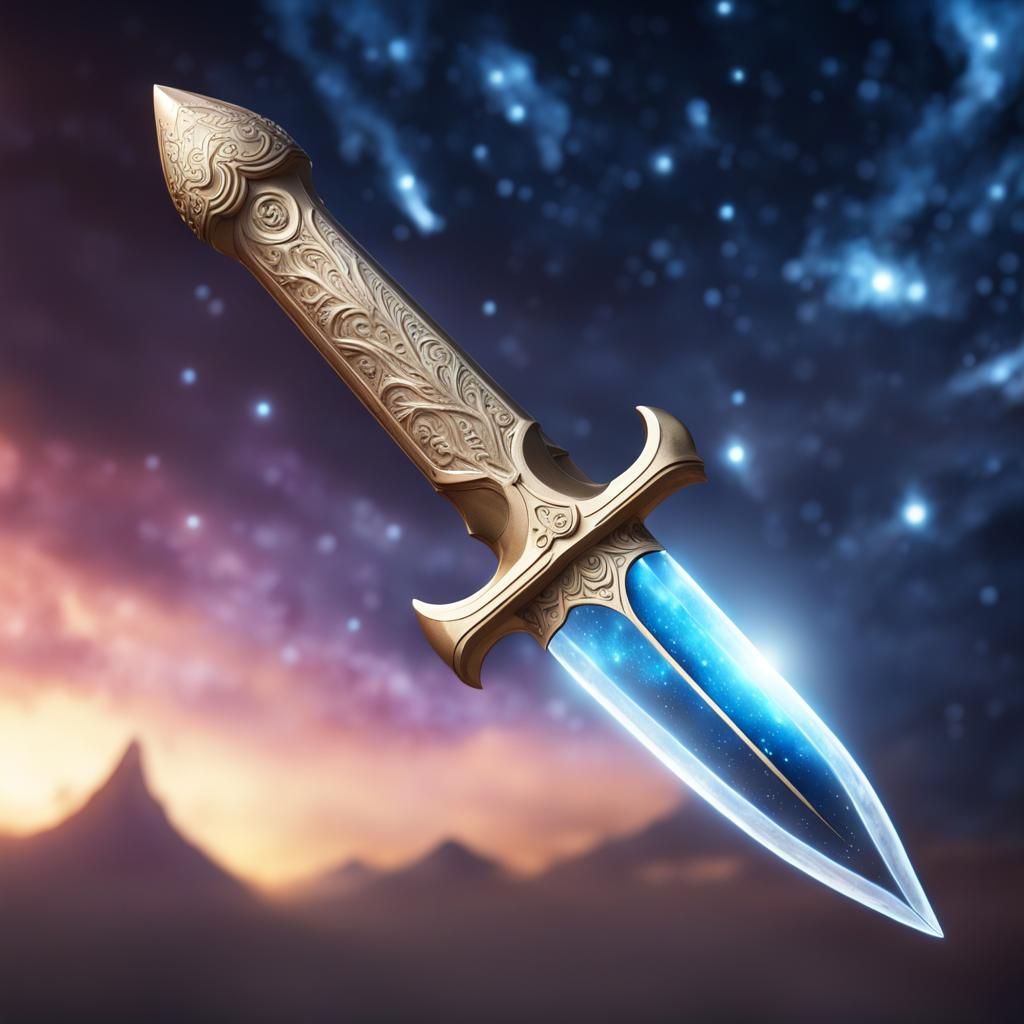 Cosmic Dagger Made of Stars and Patronus