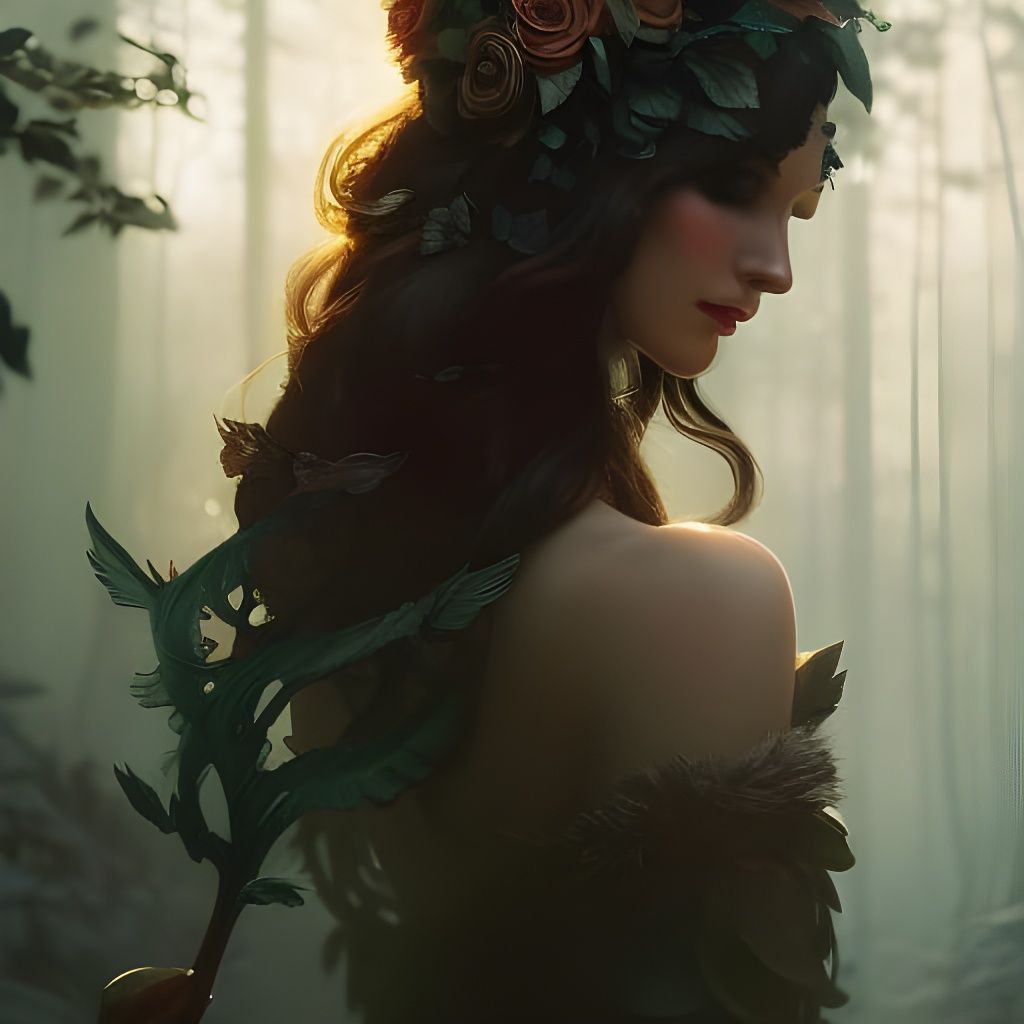 Bodhmall ~ forest druid