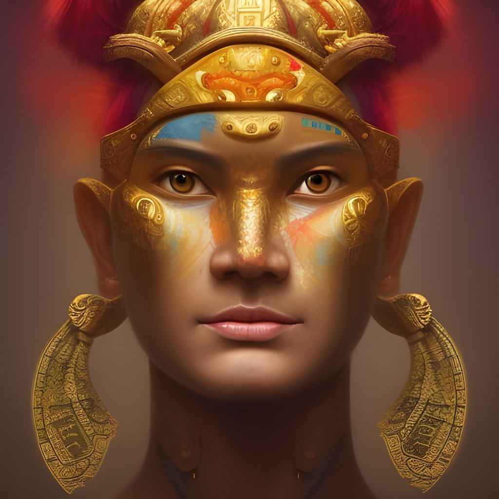 Ancient Inka king