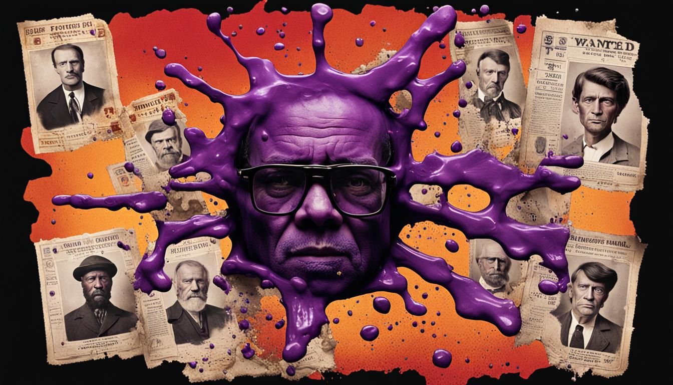 Purple Emmet Leaking on the Wanted Posters