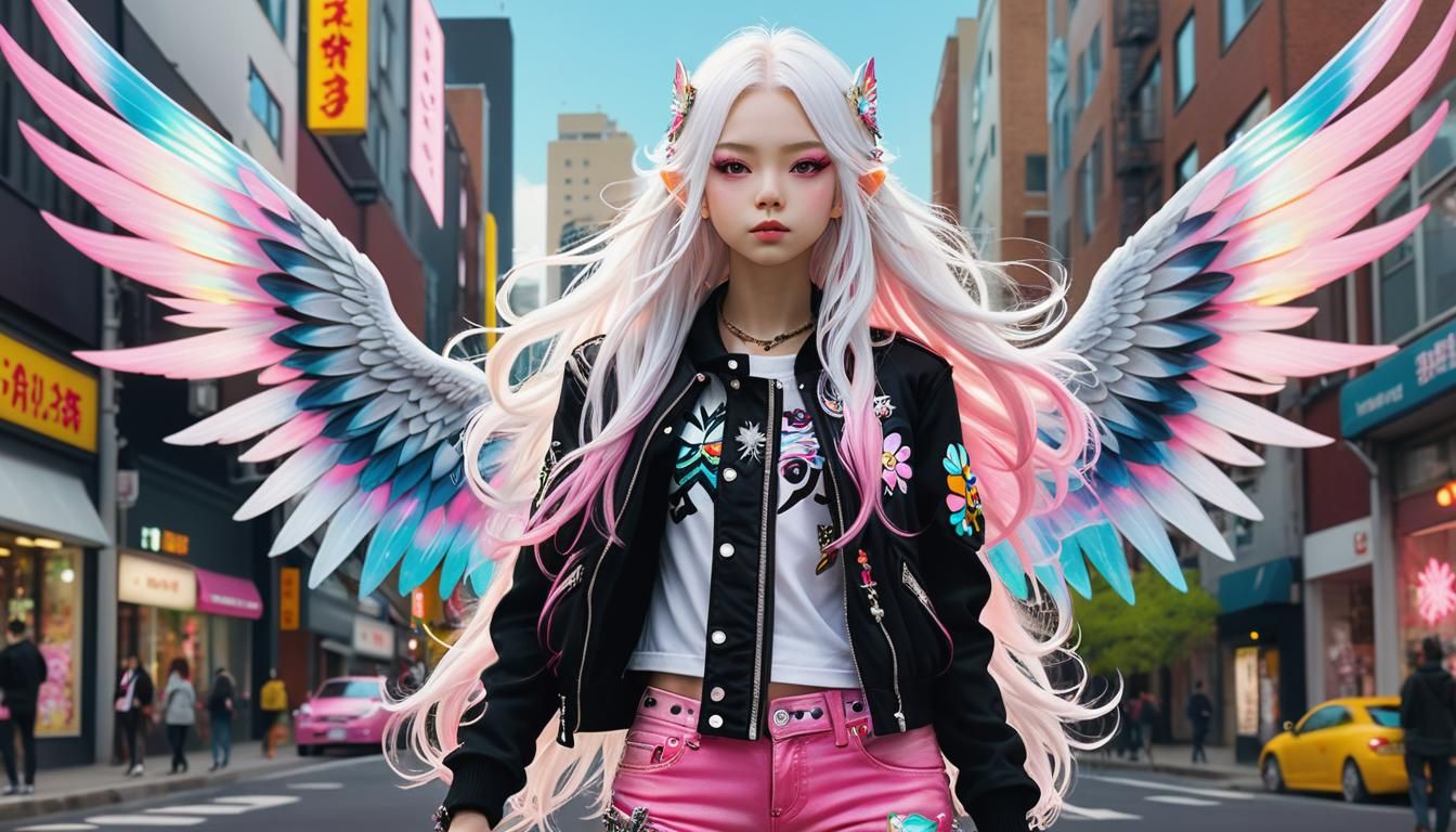 Half Fairy, Half Angel