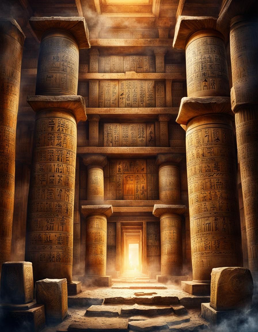 Ancient Egyptian Library