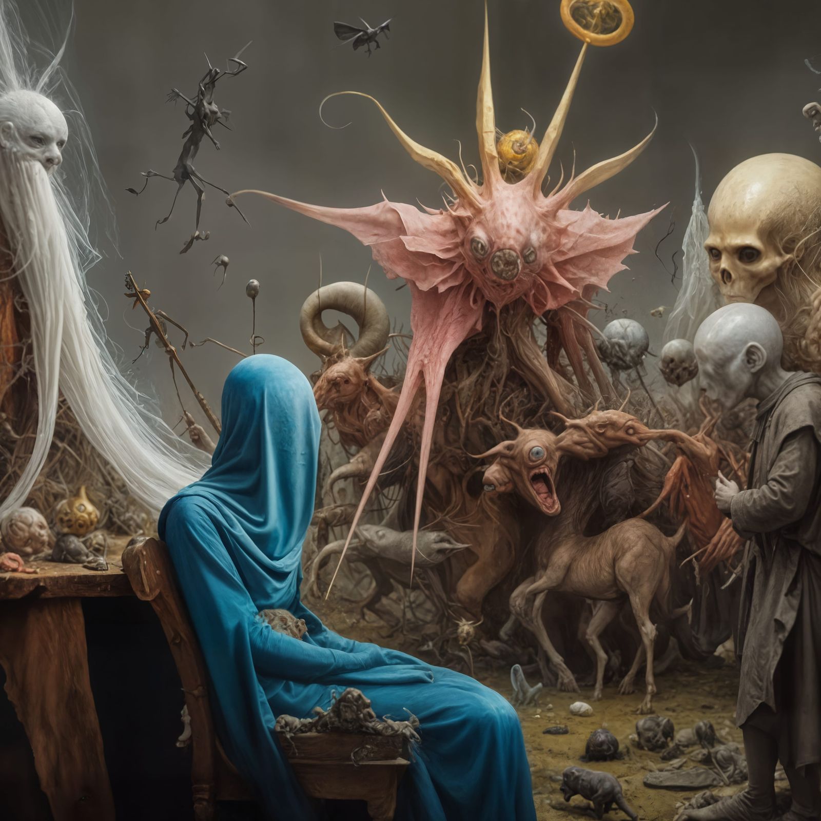 "Yeeesssss, Ms Blue - it will be done..."