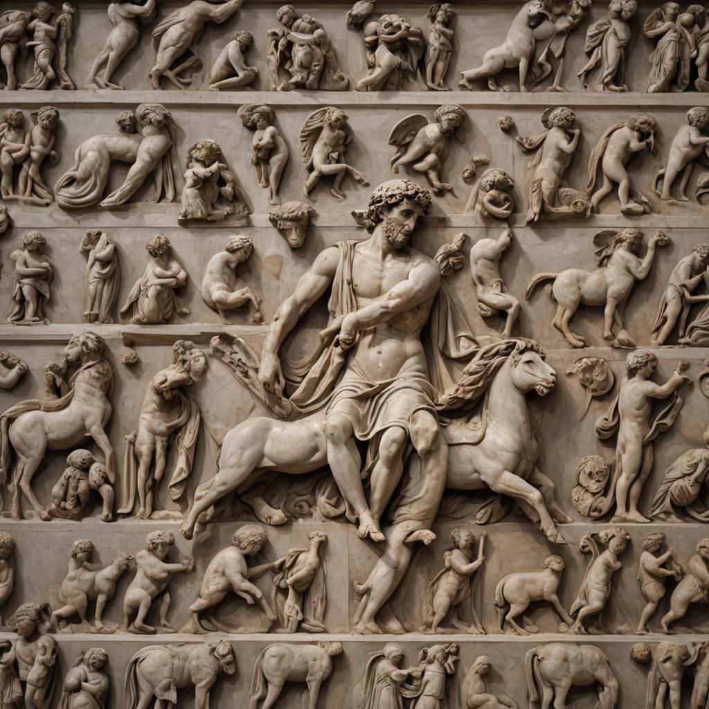 Classical Roman Art Masterpiece