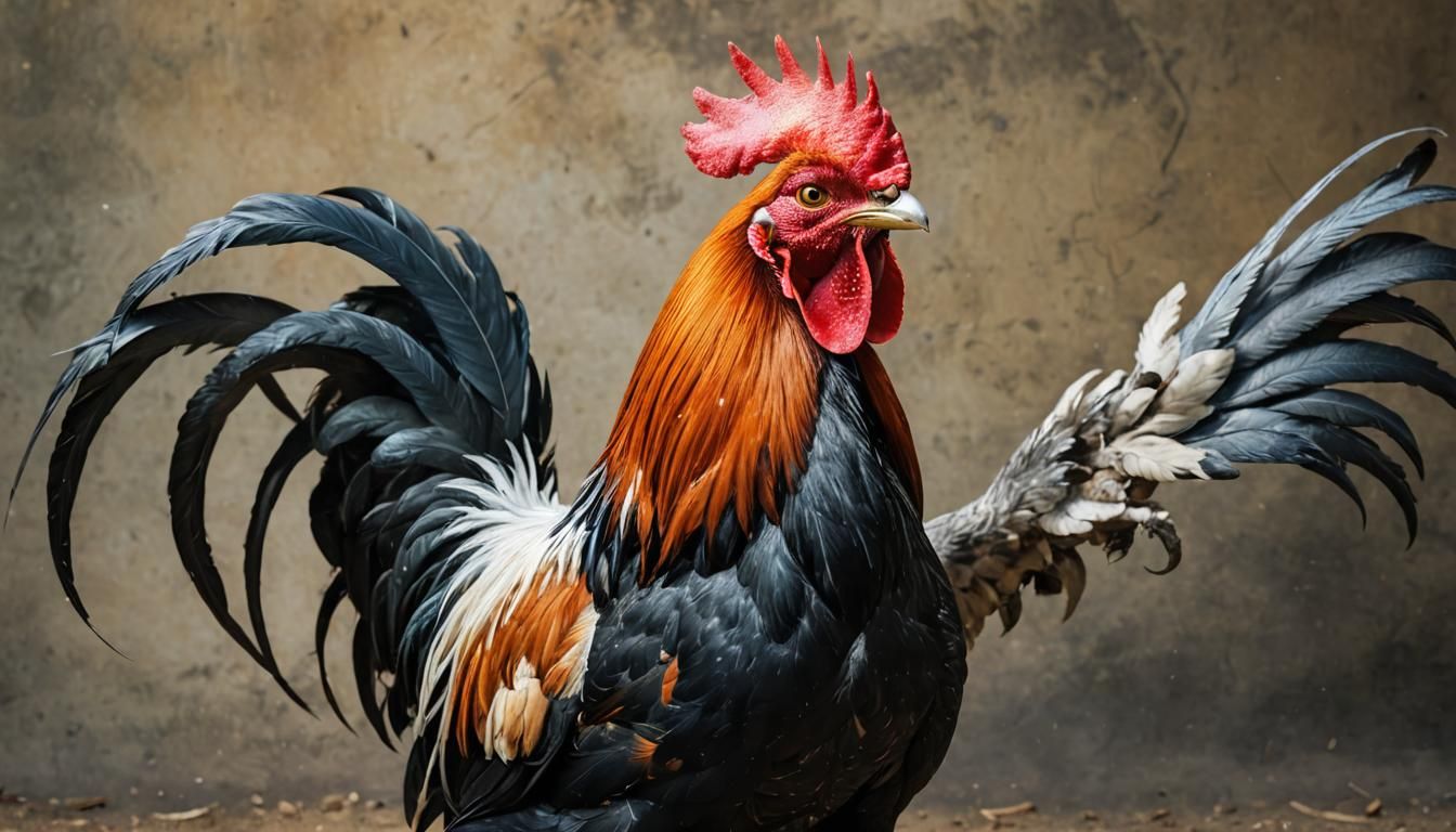 fighting rooster