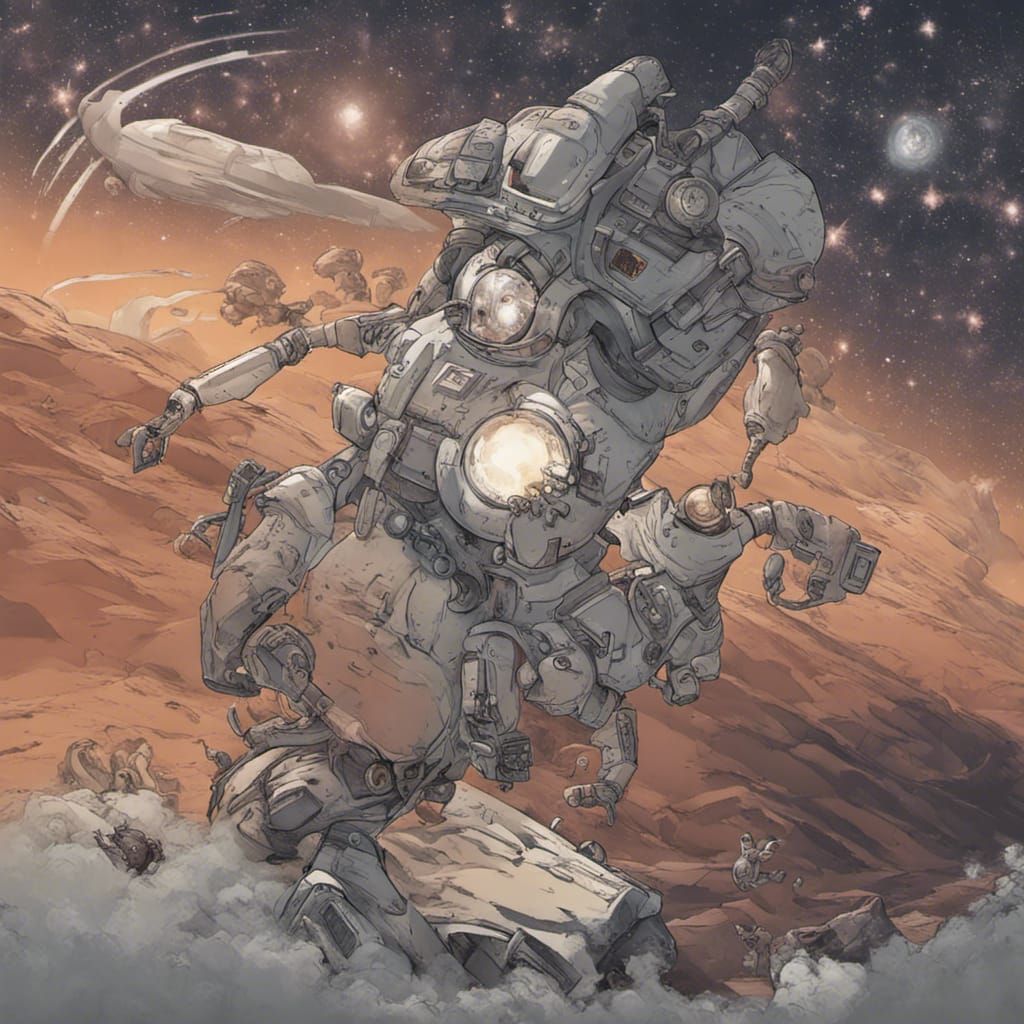 Space and Star Trek AI Image